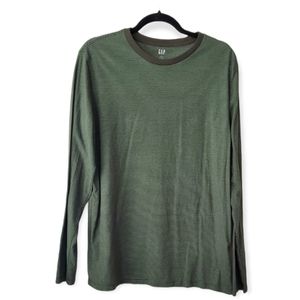 GAP Mens Everyday Long Sleeve Crew Neck